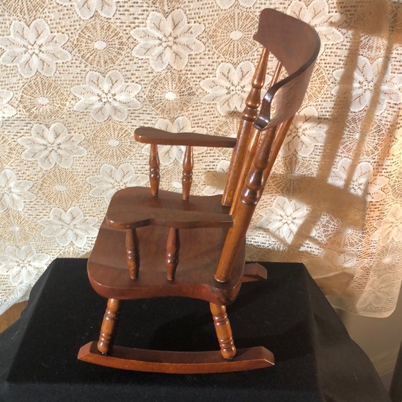 Doll rocking chair wood 32x17